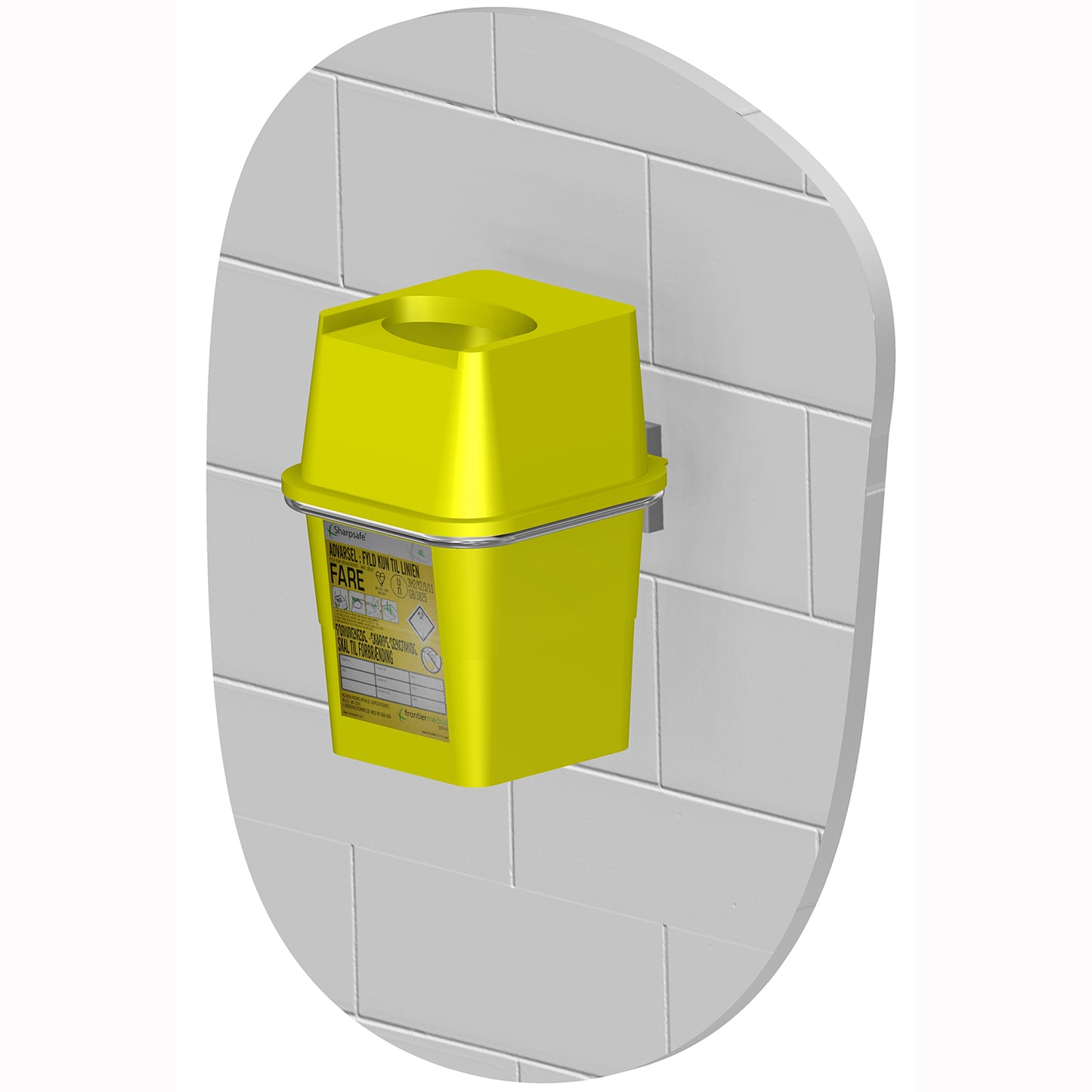 Artnr: 154-00-00, Hållare för behållare, 156x156 mm