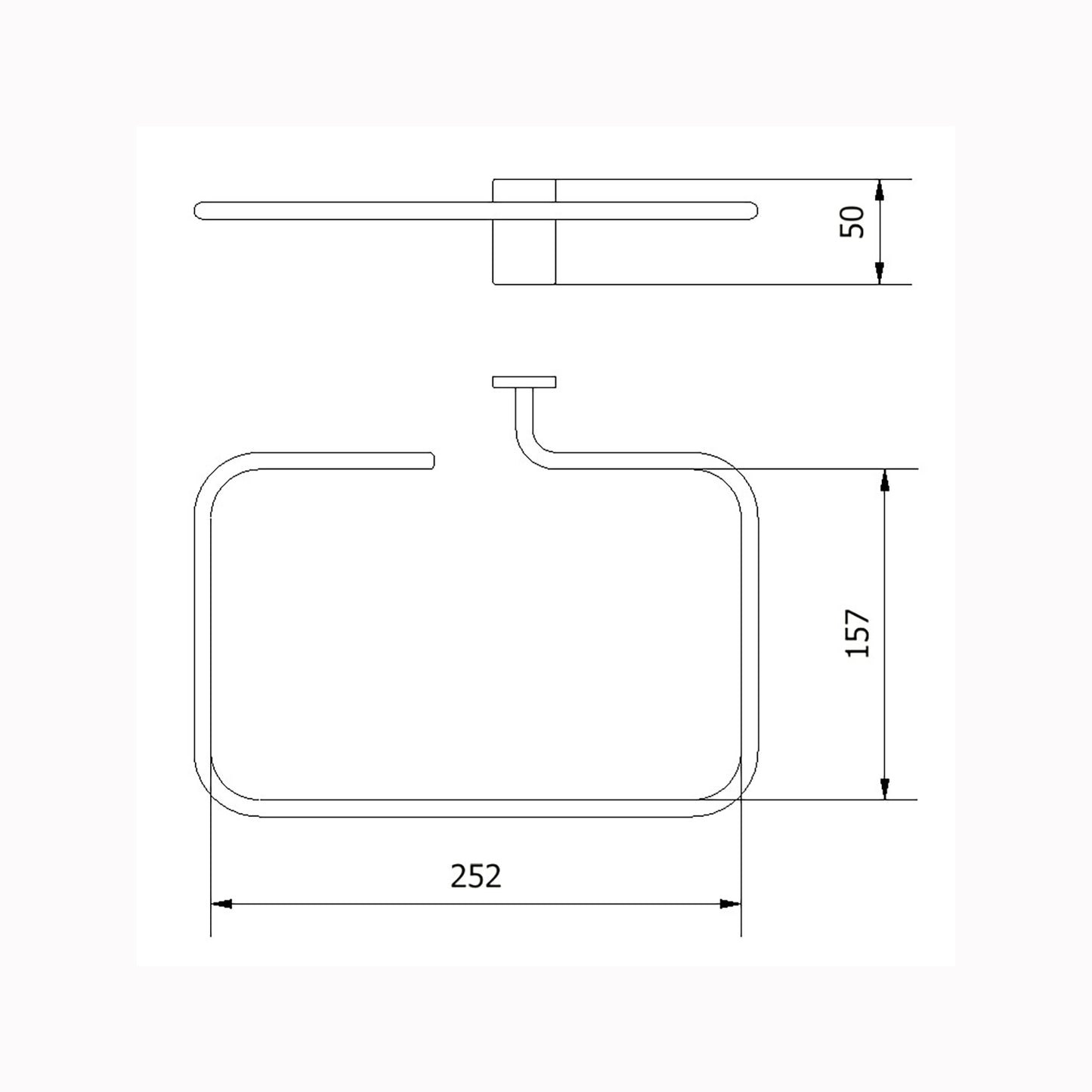 Artnr: 166-00-00, Hållare för behållare, 252*157mm