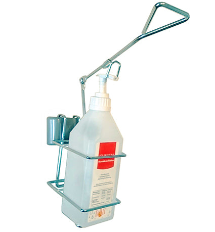 04. Hållare/dispenser med doseringsarm för 600ml flaska C-146R / R-146R