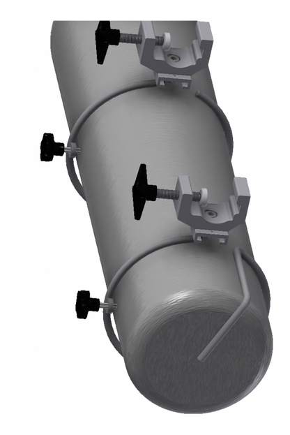 Hållare till gasflaska 2 varianter Ø117mm / Ø140mm