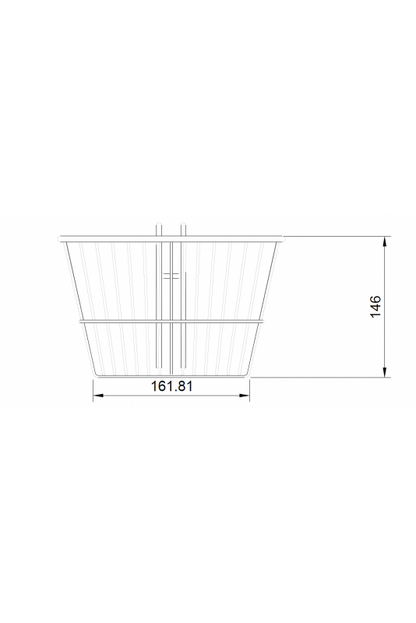 Artnr: 161-235-163 Korg på 3,5L